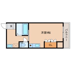 第６年見マンションの物件間取画像